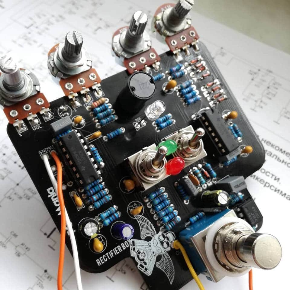 Rectifier Box PCB Guitar Mania