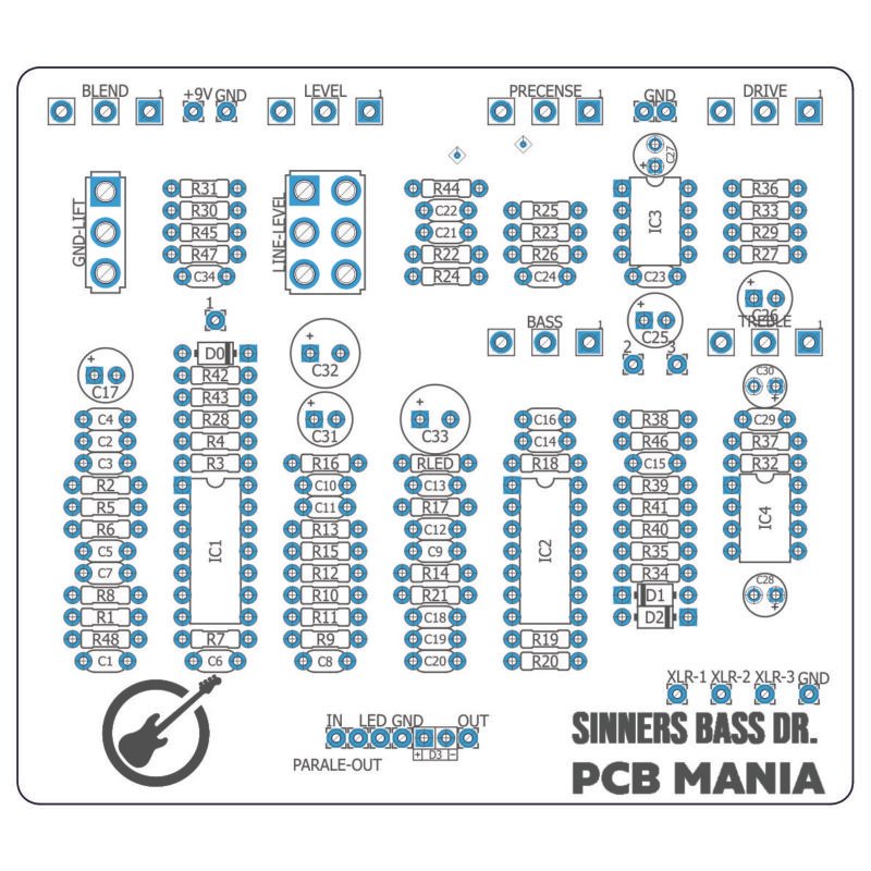 PCB Guitar Mania